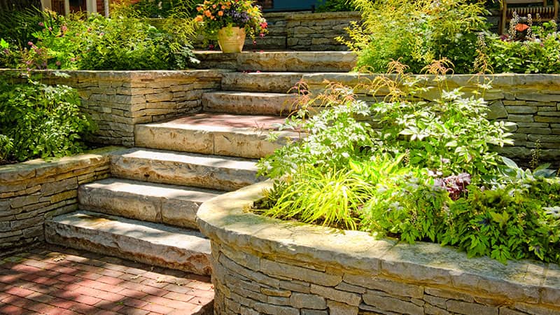 Treppenanlagen für Gärten in Essen und Umgebung